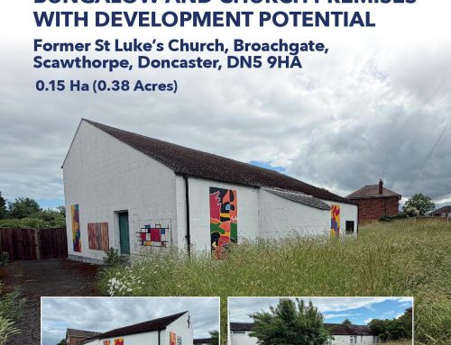 FOR SALE – Former St Luke’s Church & Bungalow, Broachgate, Scawthorpe, Doncaster, DN5 9HA